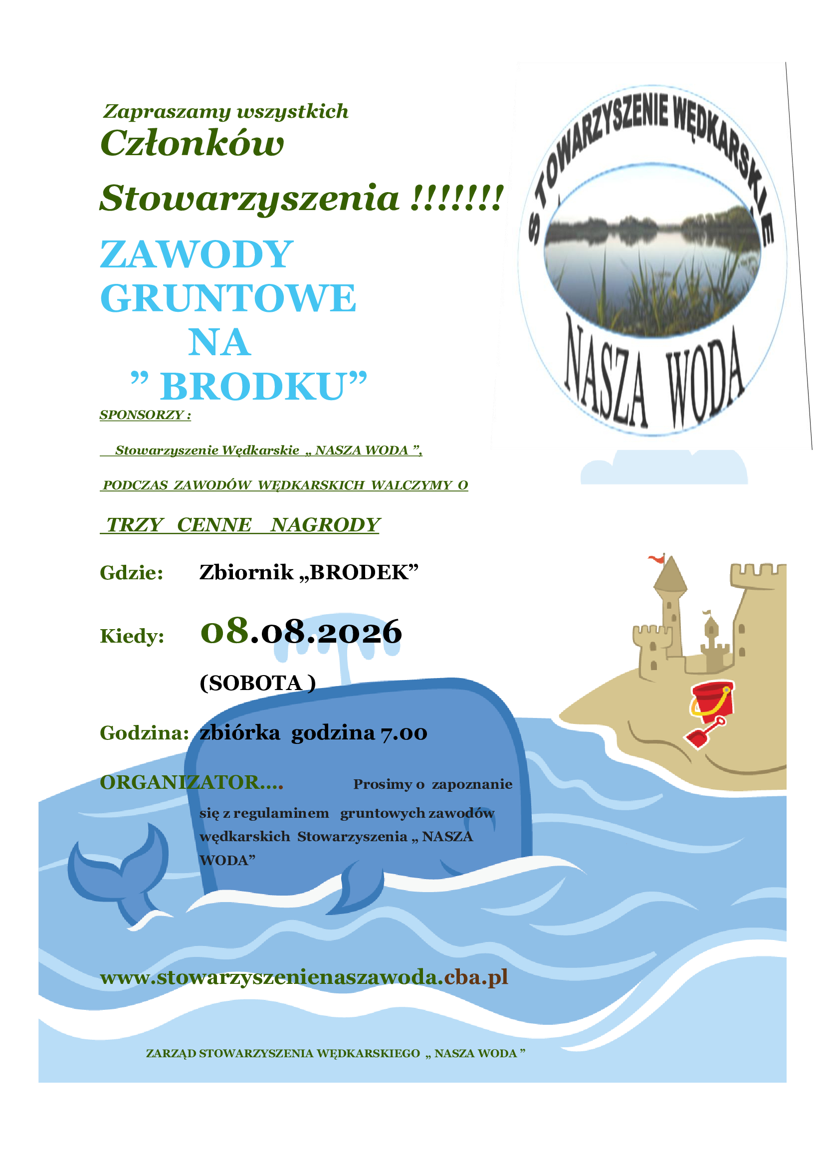 ZAWODY GRUNTOWE 08 08 2026